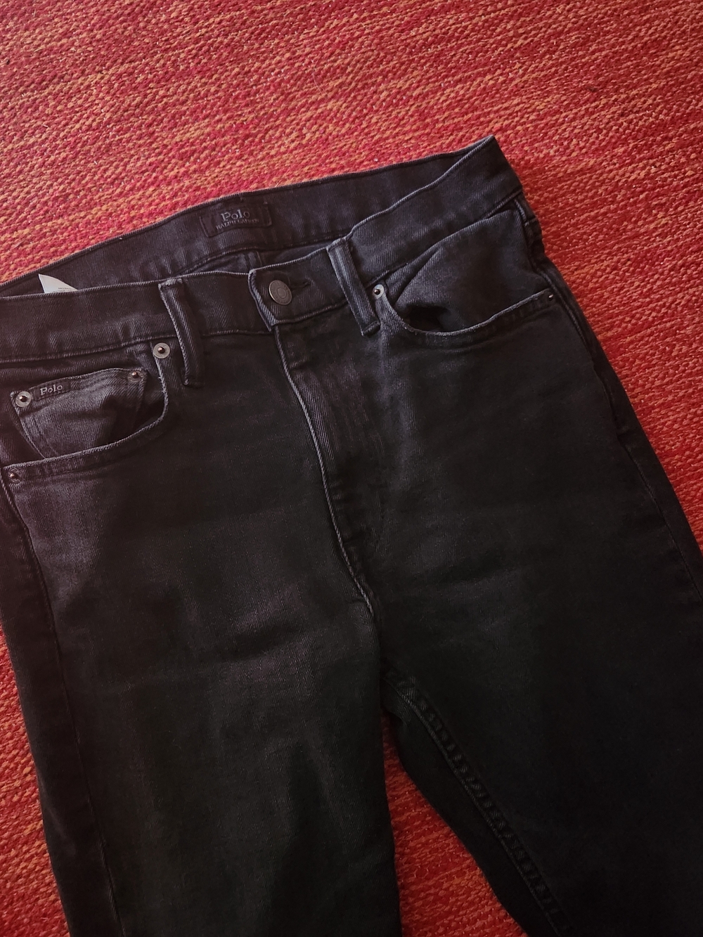 Polo by Ralph Lauren Black Men's Slim Jeans